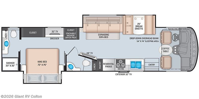 2022 Thor Motor Coach Windsport 35M - Used Class A For Sale by Giant RV in Colton, California