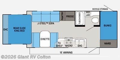 2011 Jayco Jay Feather Select X213 - Used Travel Trailer For Sale by Giant RV in Colton, California