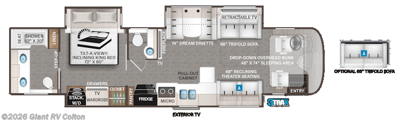 New 2026 Thor Motor Coach Aria 3901 available in Colton, California