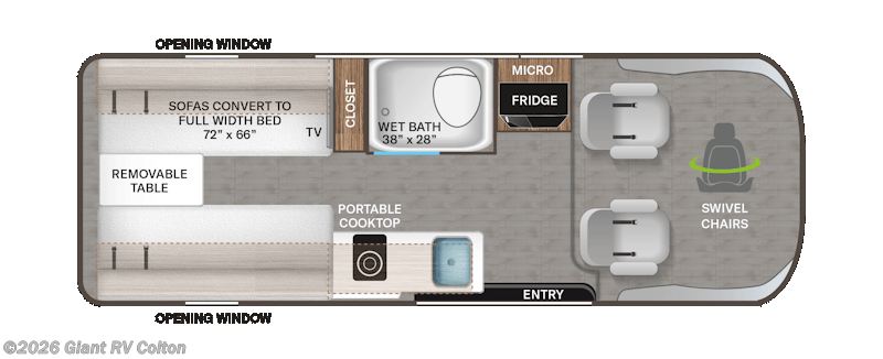 New 2027 Thor Motor Coach Tellaro 20U available in Colton, California