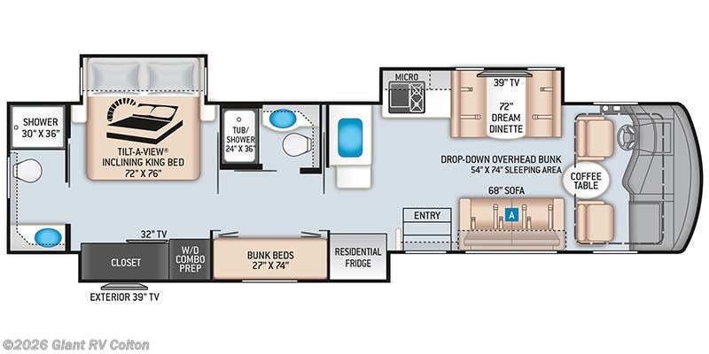 2023 Thor Motor Coach Challenger 37DS - Used Class A For Sale by Giant RV in Colton, California
