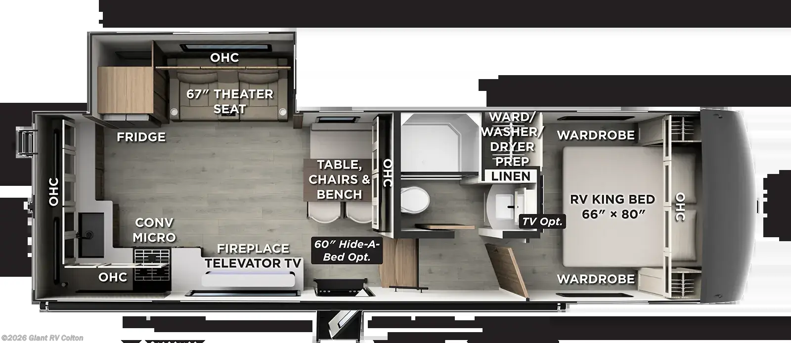 2027 Forest River Rockwood Signature 301SRK - New Fifth Wheel For Sale by Giant RV in Colton, California