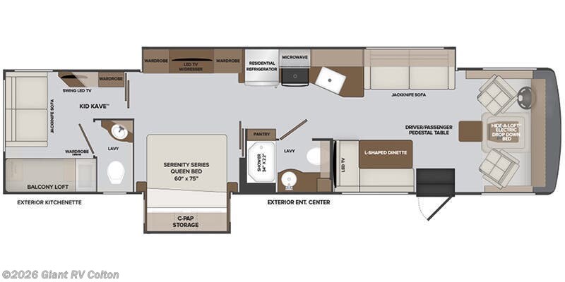 2025 Holiday Rambler Invicta 36Y - Used Class A For Sale by Giant RV in Colton, California