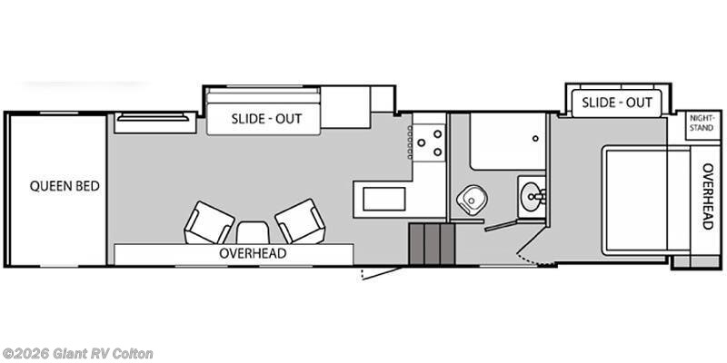 2024 Genesis Supreme Vortex IKS 3818IKS - Used Fifth Wheel For Sale by Giant RV in Colton, California