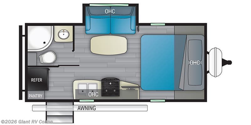2022 Heartland North Trail Ultra-Lite NT 21RBSS - Used Travel Trailer For Sale by Giant RV in Colton, California