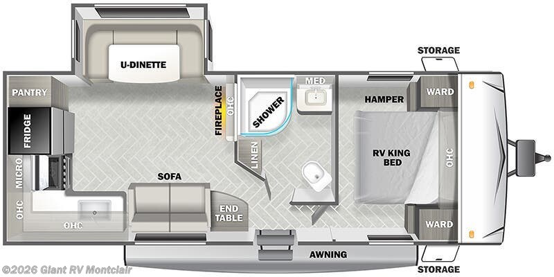 2025 Forest River EVO Southwest T2360 - New Travel Trailer For Sale by Giant RV in Montclair, California