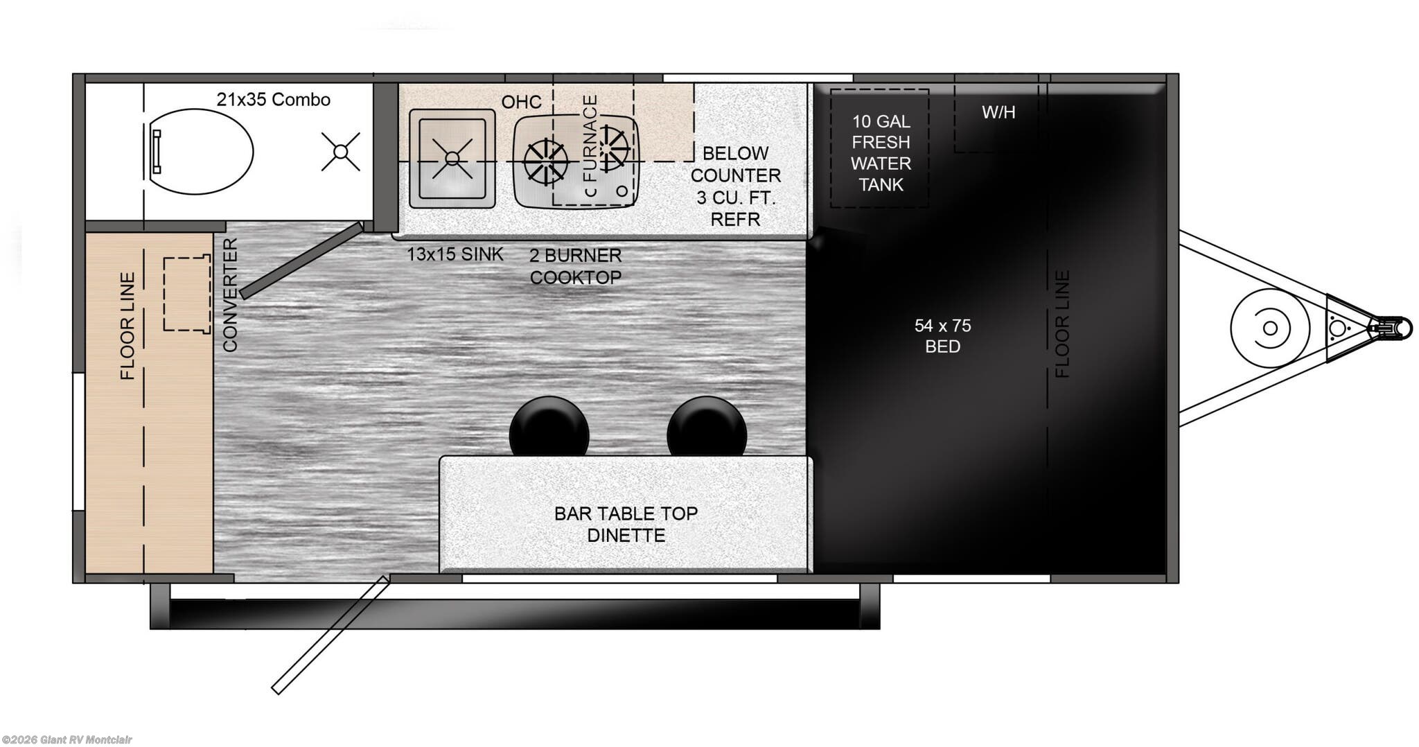 2025 Rove Classic 14FSC by Travel Lite from Giant RV in Montclair, California