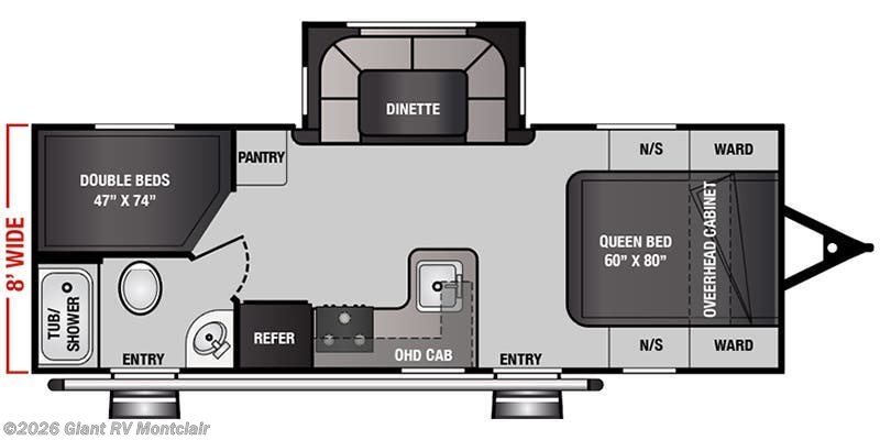 2024 Genesis Supreme Surfside Limited 25BHS - Used Travel Trailer For Sale by Giant RV in Montclair, California
