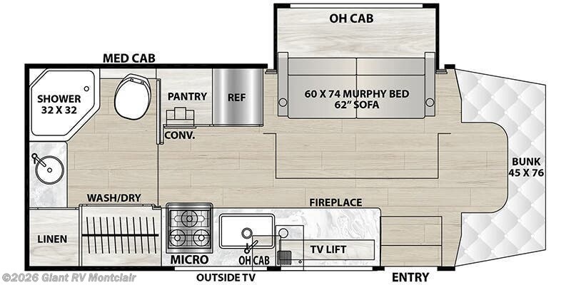2026 Coachmen Prism Elite 24MBE - New Class C For Sale by Giant RV in Montclair, California