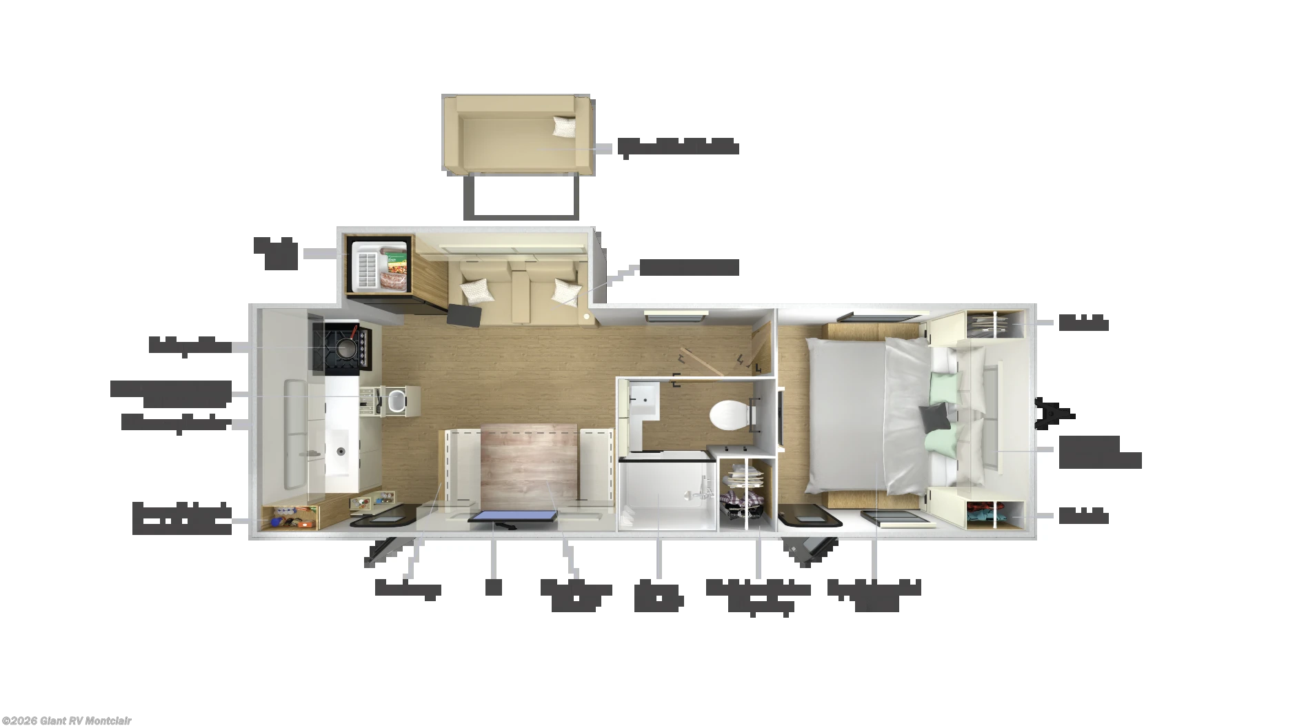 2026 Winnebago Thrive 24RKS - New Travel Trailer For Sale by Giant RV in Montclair, California