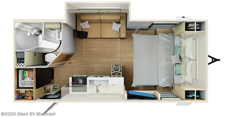 2026 Winnebago Thrive 18FBS - New Travel Trailer For Sale by Giant RV in Montclair, California