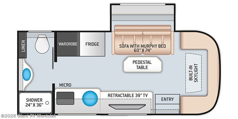 2023 Thor Motor Coach Gemini AWD 23TE - Used Class C For Sale by Giant RV in Montclair, California