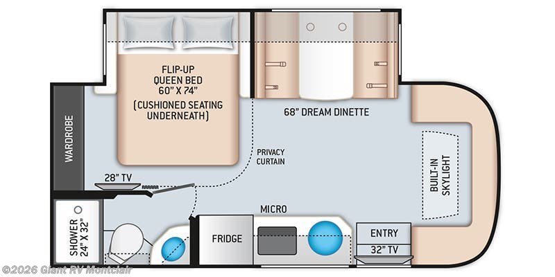 2023 Thor Motor Coach Gemini RUV 23TW - Used Class C For Sale by Giant RV in Montclair, California