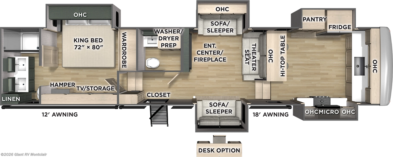 2026 Columbus 388FKH by Forest River from Giant RV in Montclair, California