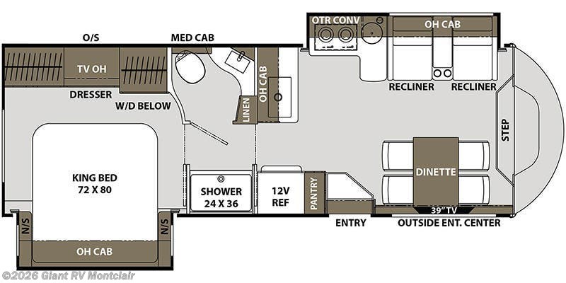 2023 Coachmen Concord 321DS - Used Class C For Sale by Giant RV in Montclair, California