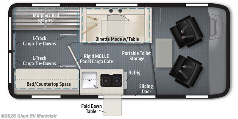 2025 Winnebago Solis Pocket 36A - New Class B For Sale by Giant RV in Montclair, California