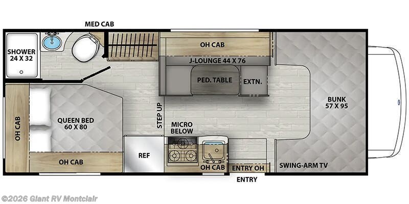 2025 Coachmen Leprechaun 210QSS Ford - New Class C For Sale by Giant RV in Montclair, California
