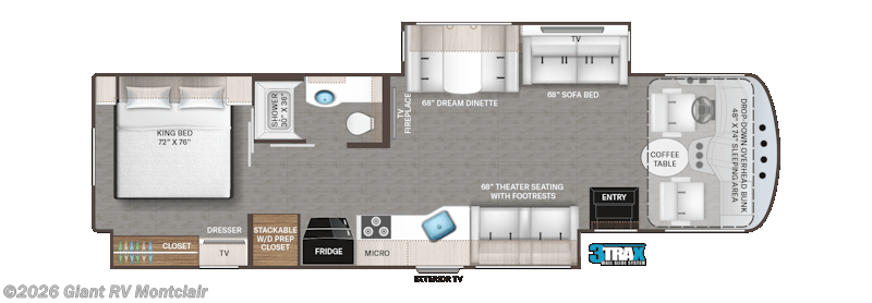 2026 Windsport 35R by Thor Motor Coach from Giant RV in Montclair, California