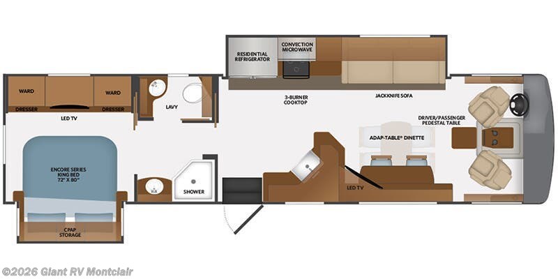 2023 Fleetwood Bounder 35GL - Used Class A For Sale by Giant RV in Montclair, California