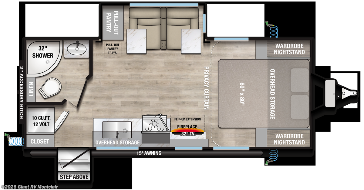 2026 Alliance RV Delta ML206 - New Travel Trailer For Sale by Giant RV in Montclair, California