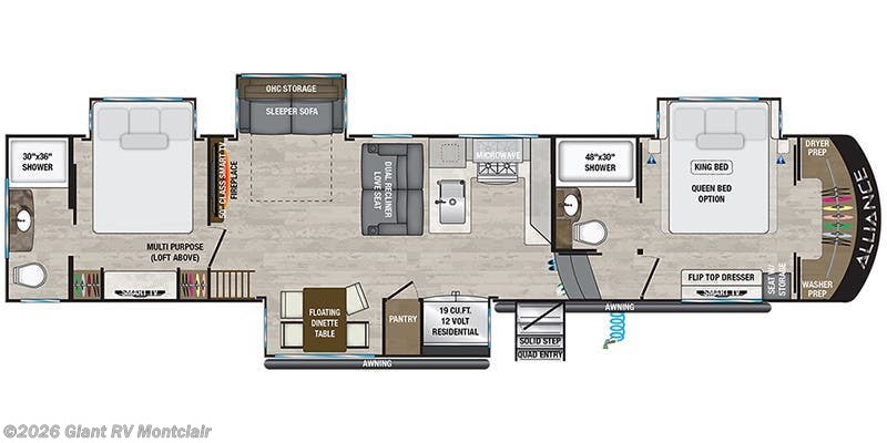 2024 Alliance RV Paradigm 395DS - Used Fifth Wheel For Sale by Giant RV in Montclair, California