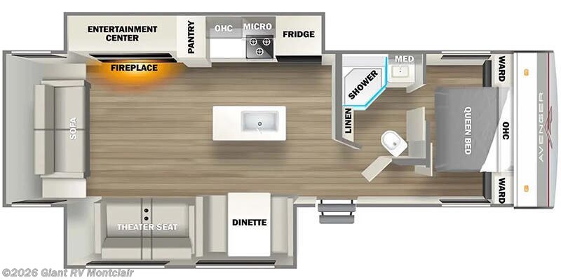 2025 Prime Time Avenger 28REI - New Travel Trailer For Sale by Giant RV in Montclair, California