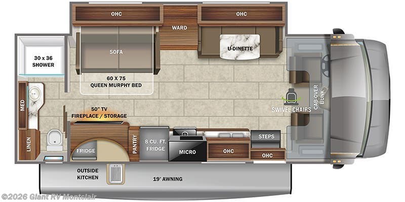 2022 Jayco Redhawk 26M - Used Class C For Sale by Giant RV in Montclair, California