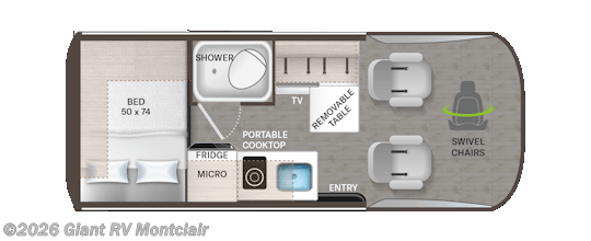 2026 Tranquility 19M by Thor Motor Coach from Giant RV in Montclair, California