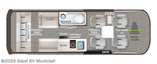 2026 Tranquility 24C by Thor Motor Coach from Giant RV in Montclair, California