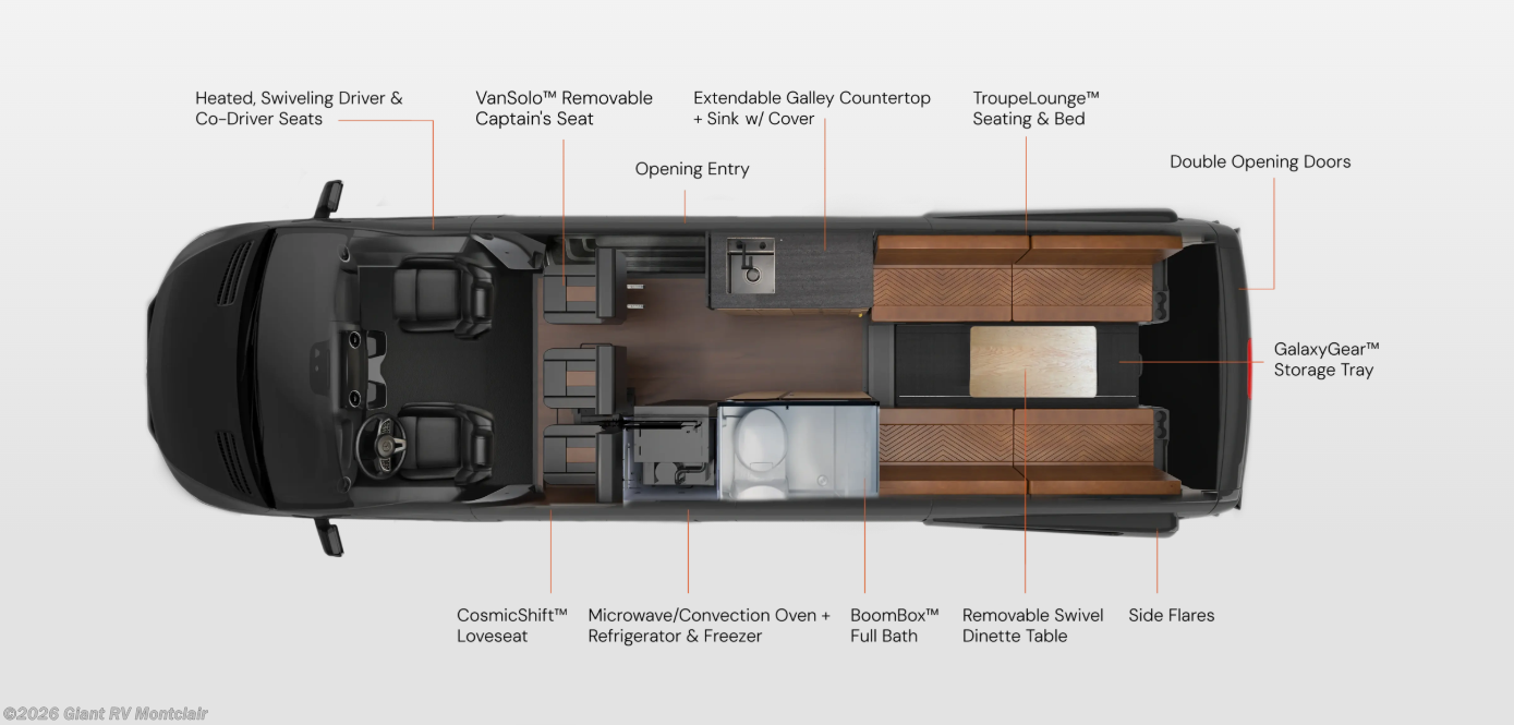 2026 Storyteller Overland Crew Mode XL - New Class B For Sale by Giant RV in Montclair, California