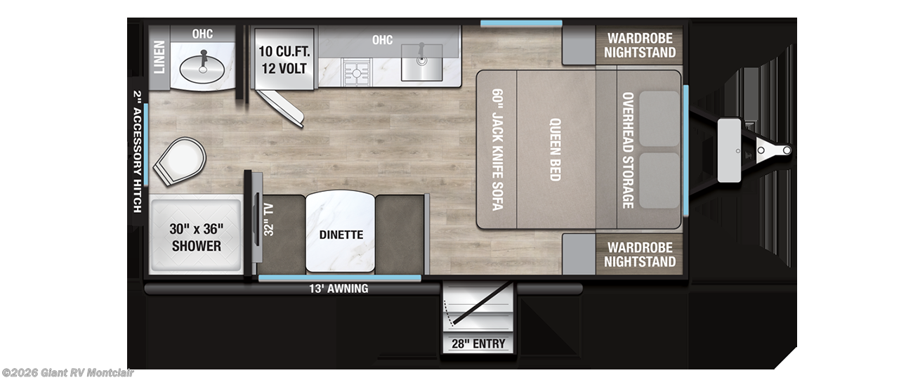 2026 Alliance RV Delta RB152 - New Travel Trailer For Sale by Giant RV in Montclair, California