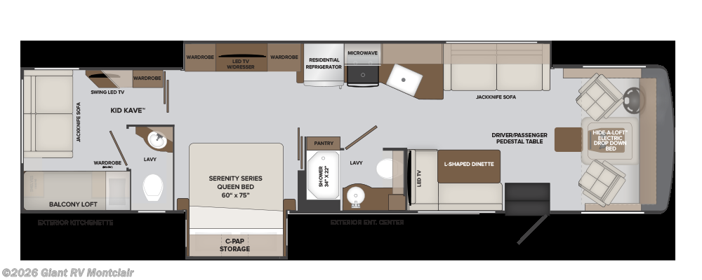 2026 Holiday Rambler Invicta 36Y - New Class A For Sale by Giant RV in Montclair, California