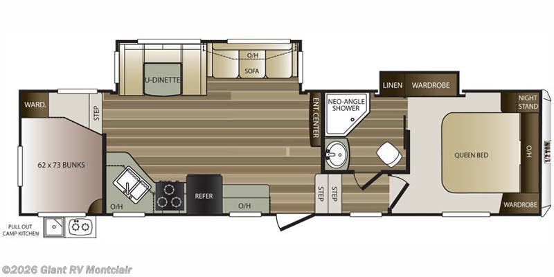2017 Keystone Cougar Half-Ton 284RDBWE - Used Fifth Wheel For Sale by Giant RV in Montclair, California
