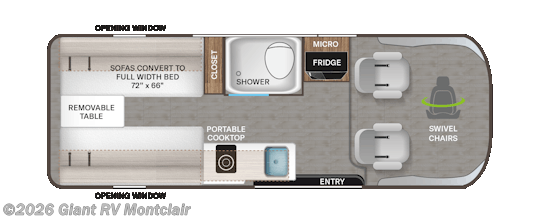 2026 Tellaro 20U by Thor Motor Coach from Giant RV in Montclair, California