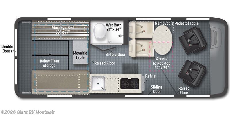 2026 Winnebago Solis 59PX - New Class B For Sale by Giant RV in Montclair, California