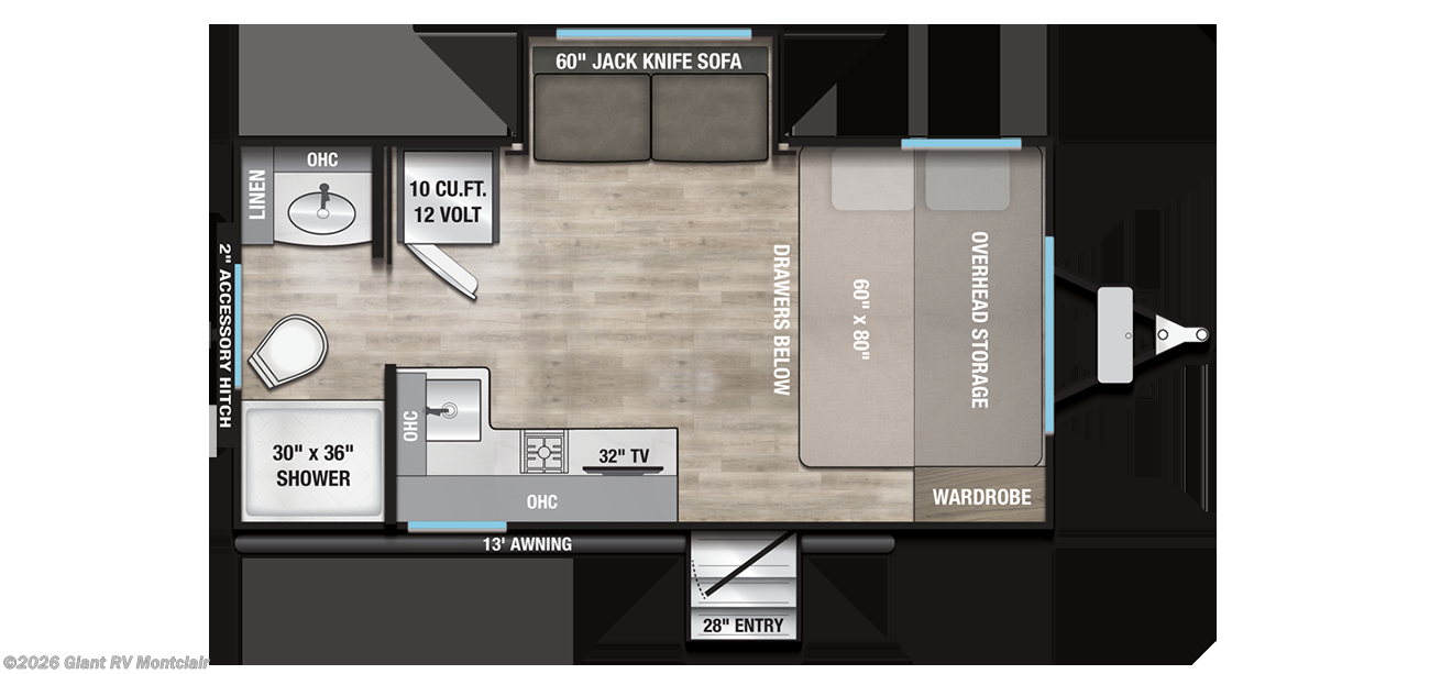 2026 Alliance RV Delta ML166 - New Travel Trailer For Sale by Giant RV in Montclair, California