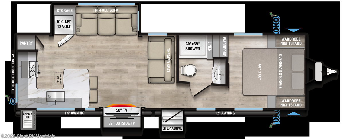2027 Alliance RV Delta 294RK - New Travel Trailer For Sale by Giant RV in Montclair, California