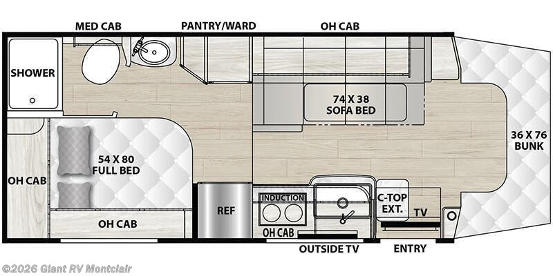 2025 Coachmen Cross Trail EV 24FL - New Class C For Sale by Giant RV in Montclair, California