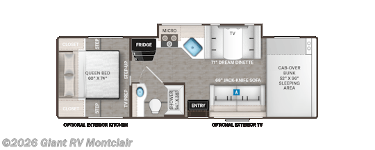 2027 Four Winds 28Z by Thor Motor Coach from Giant RV in Montclair, California
