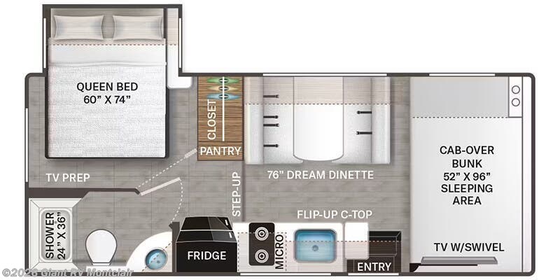 2027 Thor Motor Coach Four Winds 22Z - New Class C For Sale by Giant RV in Montclair, California
