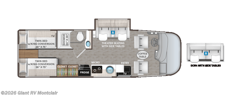 New 2027 Thor Motor Coach Axis 26.2 available in Montclair, California