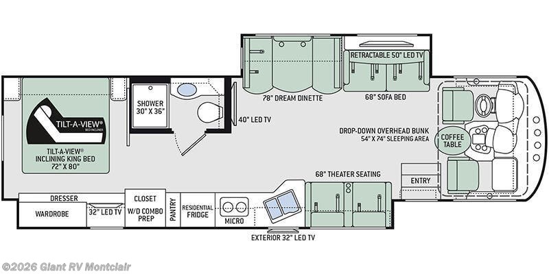 2019 Miramar 35.2 by Thor Motor Coach from Giant RV in Montclair, California