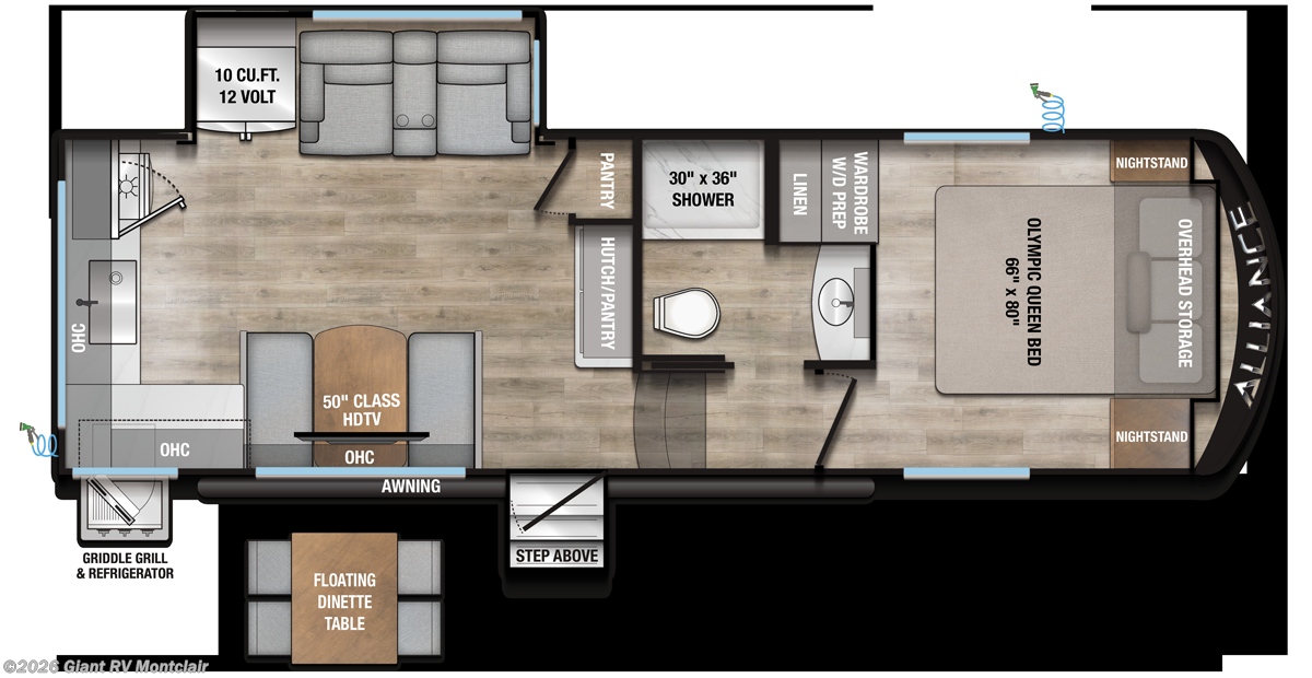 2026 Alliance RV Avenue 23ML - New Fifth Wheel For Sale by Giant RV in Montclair, California