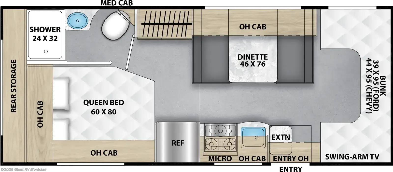 2026 Cross Trail 23XG by Coachmen from Giant RV in Montclair, California