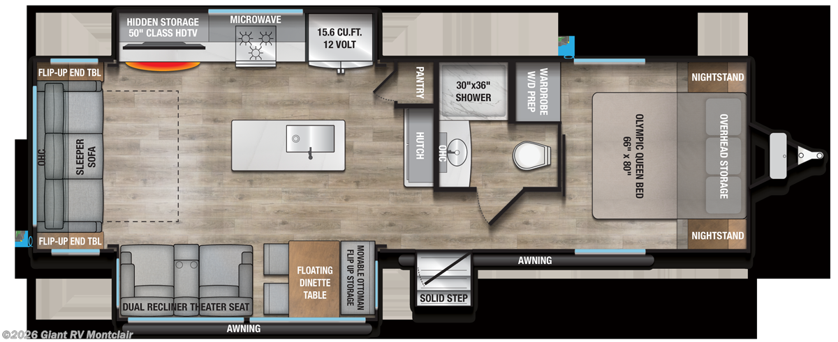 2026 Alliance RV Avenue 298RL - New Travel Trailer For Sale by Giant RV in Montclair, California