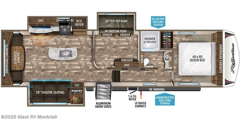 2020 Grand Design Reflection 31MB - Used Fifth Wheel For Sale by Giant RV in Montclair, California