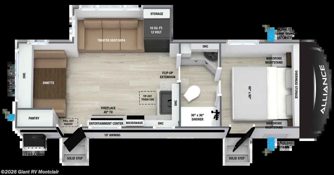 2027 Alliance RV Delta 252RL - New Travel Trailer For Sale by Giant RV in Montclair, California