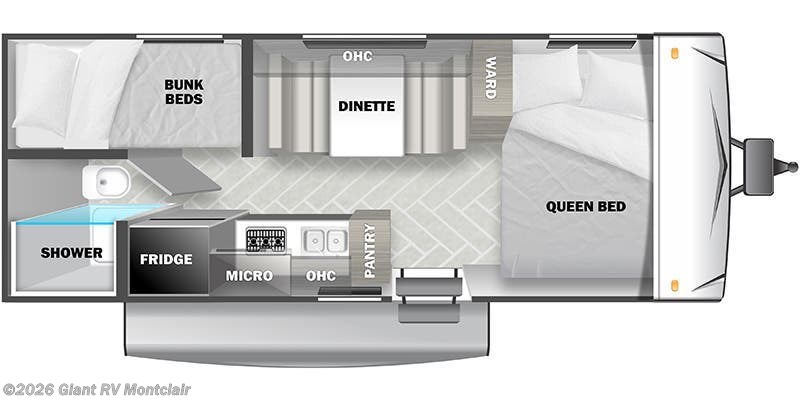 2022 Forest River EVO Select Northwest 177BQ - Used Travel Trailer For Sale by Giant RV in Montclair, California
