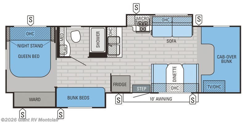 2015 Jayco Greyhawk 31FS - Used Class C For Sale by Giant RV in Montclair, California