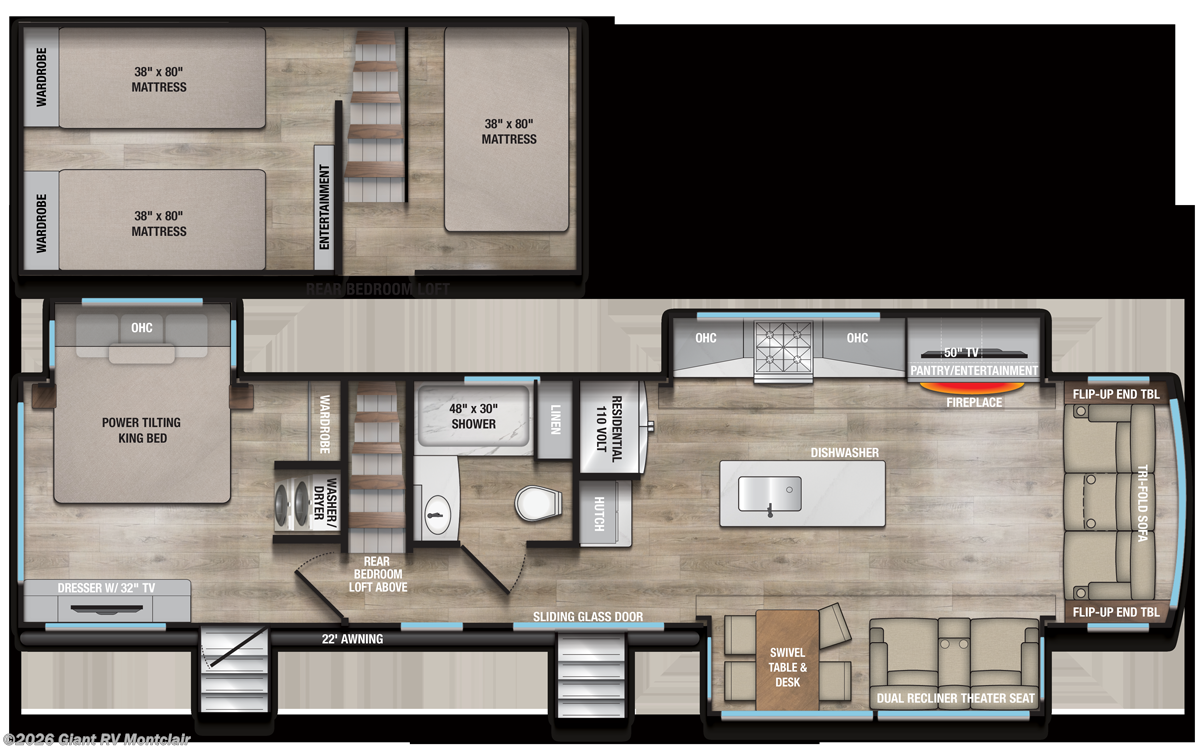 2027 Benchmark 42LFT by Alliance RV from Giant RV in Montclair, California